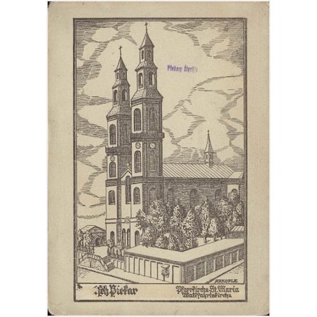 [Deut]sch-Piekar. Pfarrkirche St. Maria. Wallfahrtekirche. Piekary Śląskie