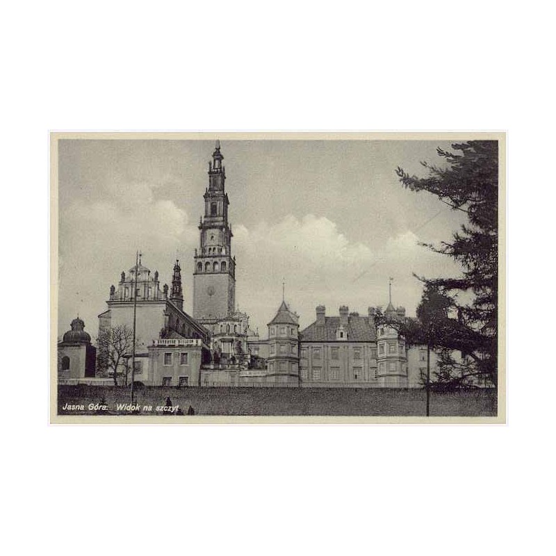 Jasna Góra. Widok na szczyt