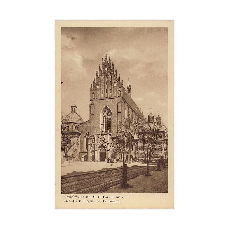Kraków. Kościół O. O. Dominikanów. Cracovie. L'église de Dominicains
