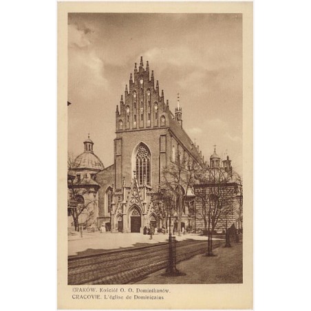 Kraków. Kościół O. O. Dominikanów. Cracovie. L'église de Dominicains