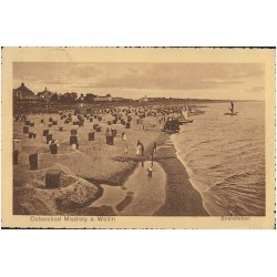 Ostseebad Misdroy a. Wollin. Strandleben