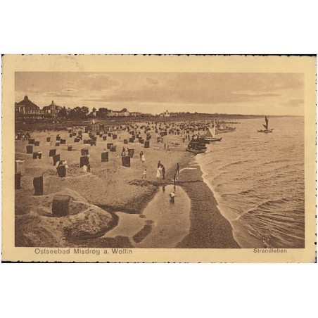 Ostseebad Misdroy a. Wollin. Strandleben