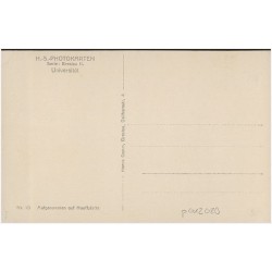 Universität. Nr. 10 Aufgenommen auf Hauffplatte