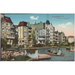 Königsberg i. Pr. Partie am Schloßteich