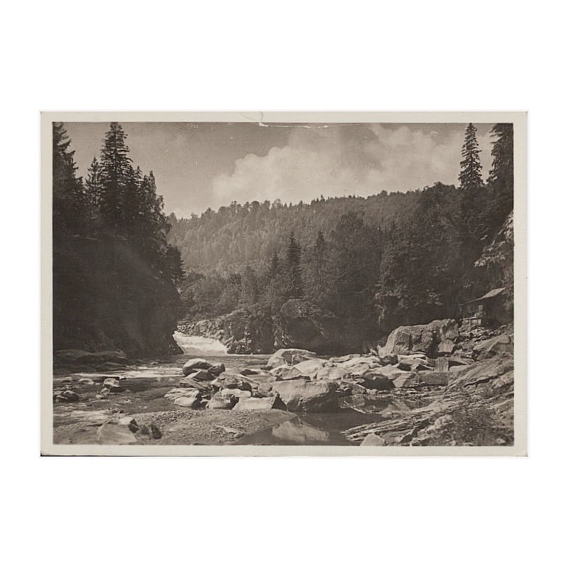 Wodospad Prutu w Jaremczu. Fot. Mgr S. Kokurewicz