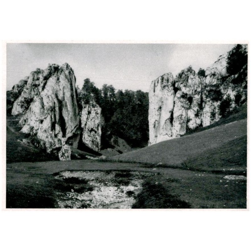 Bolechowice pod Krakowem. Brama skalna [...] Fot. Otton Swoboda