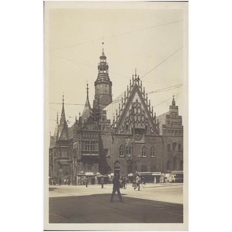 Breslau. Rathaus von der Kornecke
