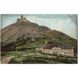 Riesengebirge. Schneekoppe u. Riesenbaude