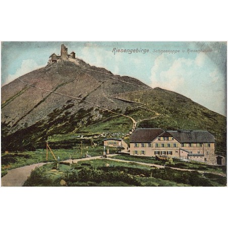Riesengebirge. Schneekoppe u. Riesenbaude