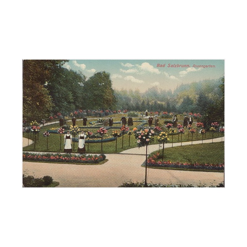 Bad Salzbrunn. Rosengarten