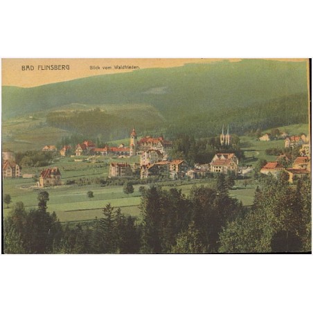 Bad Flinsberg. Blick vom Waldfrieden