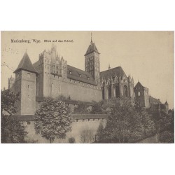 Marienburg, Wpr. Blick auf das Schloß