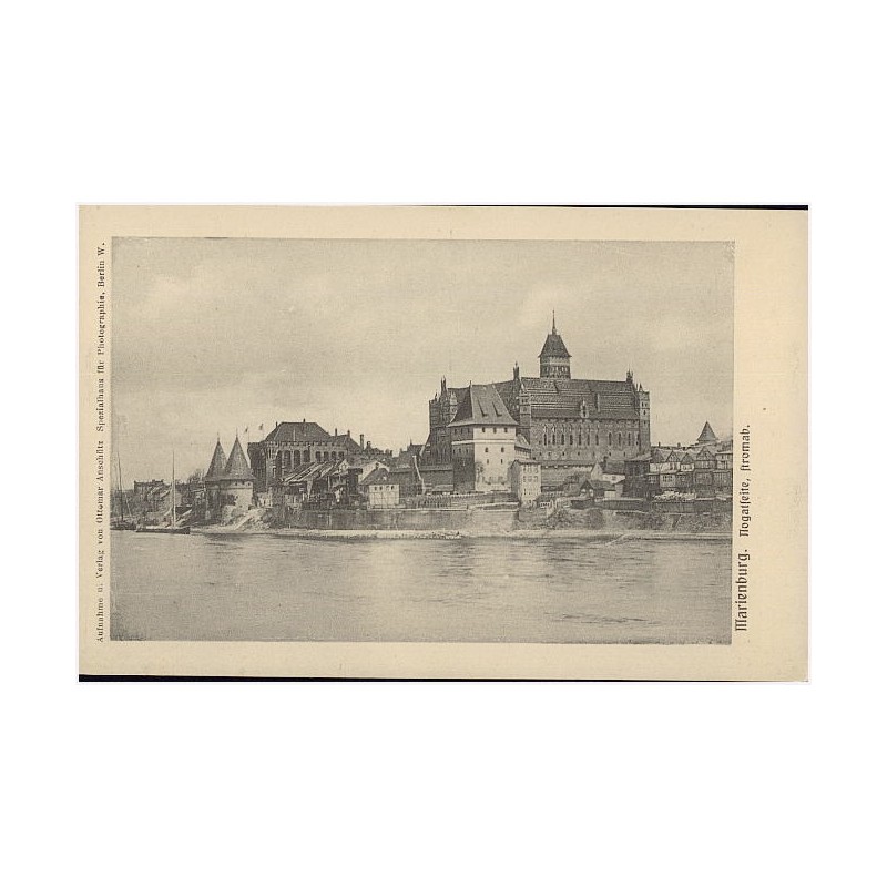 Marienburg. Nogatseite, stromab