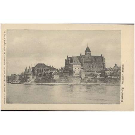 Marienburg. Nogatseite, stromab