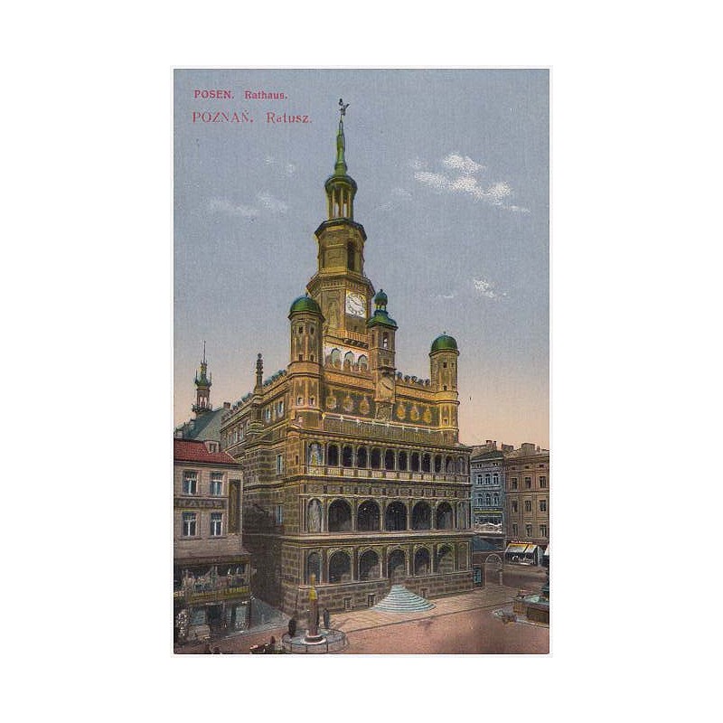 Posen. Rathaus. Poznań. Ratusz