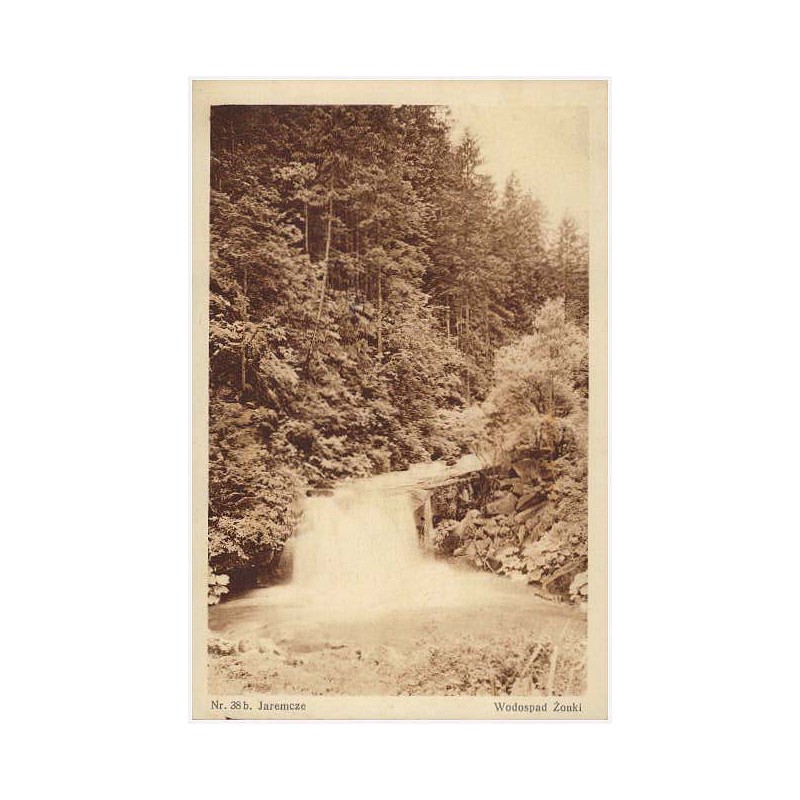 Nr. 38b. Jaremcze. Wodospad Żonki. Nr 38b. Яремче [...]