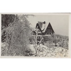 1730. Riesengebirge im Winter. Die Zackelfallbaude