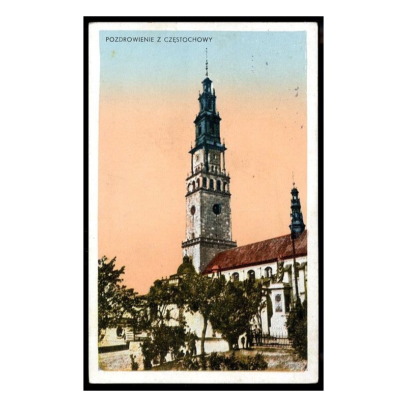 Pozdrowienie z Częstochowy