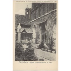 Marienburg. Eingang zur Hochmeistergruft St. Annen