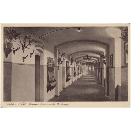 Wohlau i. Schl. Kaserne - Korridor der 16. Komp