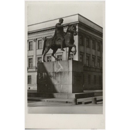 Pomnik księcia Józefa Poniatowskiego w Warszawie. Pologne - Varsovie. [...]