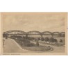 Warschau. Eisenbahnbrücke