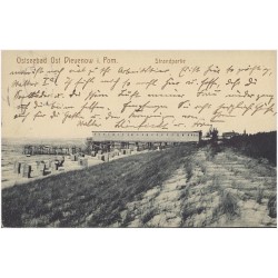 Ostseebad Ost-Dievenow i. Pom. Strandpartie