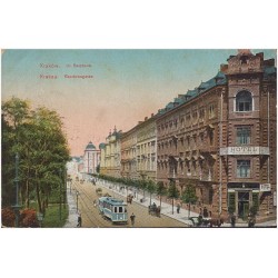 Kraków. Ul. Basztowa. Krakau. Basztowagasse