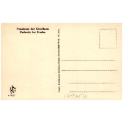 Wohnsaal der Kleinen. / Rewers: Pensionat der Ursulinen. Carlowitz bei Breslau.