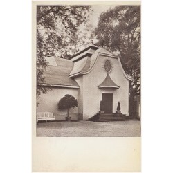 Wystawa architektury i wnętrz w otoczeniu ogrodowem w Krakowie. 1912 r. – Fragment pawilonu głównego. Proj. L. Wojtyczko i J. Cz