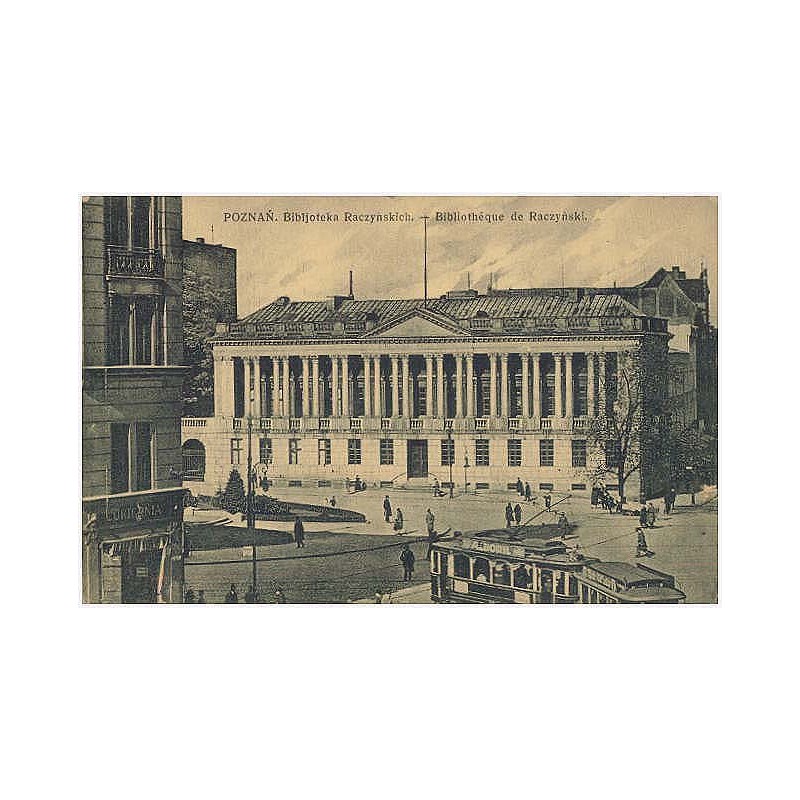 Poznań. Bibljoteka Raczyńskich. - Bibliothéque de Raczyński. Fot. R. S. Ulatowski, Poznań