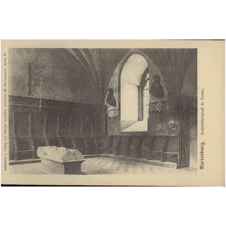 Marienburg. Hochmeistergruft St. Annen
