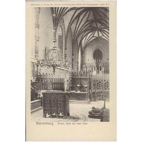 Marienburg. Kirche, Blick aus dem Chor