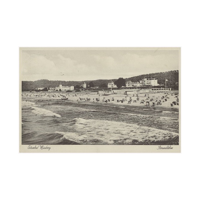 Ostseebad Misdroy. Strandleben
