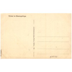 Rinne in der grossen Schneegrube. / Rewers: Winter im Riesengebirge.