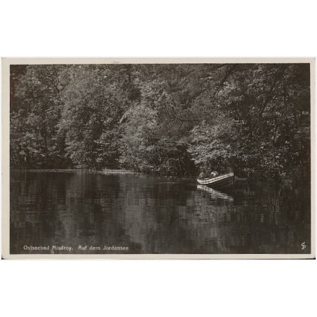 Ostseebad Misdroy. Auf dem Jordansee