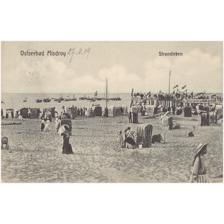 Ostseebad Misdroy. Strandleben