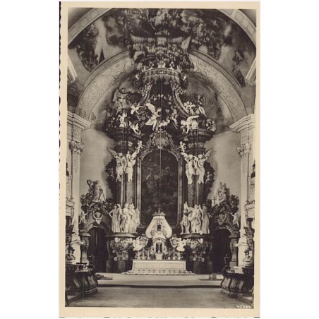 42779 Grüßau i. Schlesien. Hochaltar der Marienkirche