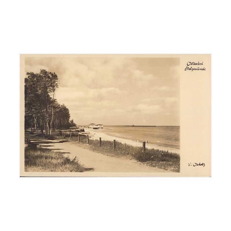 Ostseebad Stolpmünde. W. Oschatz