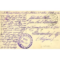 Grodno. Die gesprengte Eisenbahnbrücke. Гродно. Бзopвaнный жeл-дopoжн. мocтъ