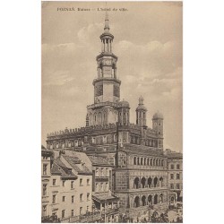 Poznań. Ratusz - L'hôtel de ville. Fot. R. S. Ulatowski