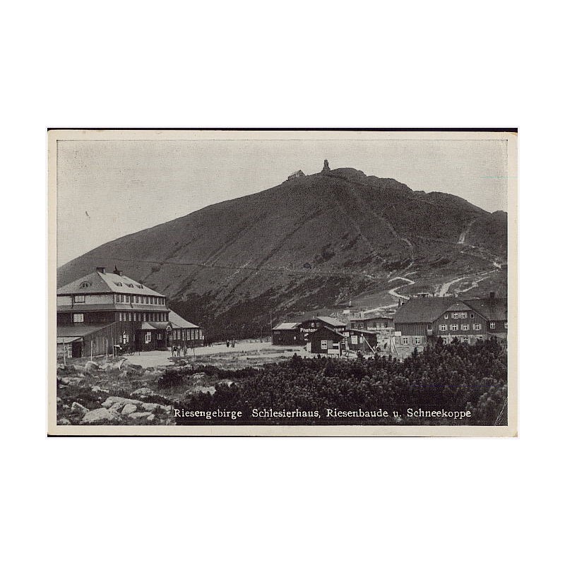Riesengebirge Schlesierhaus, Riesenbaude u. Schneekoppe