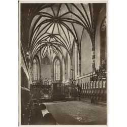 Marienburg (Westpr.). Marienkirche im Hochschloß, Blick nach Osten 8