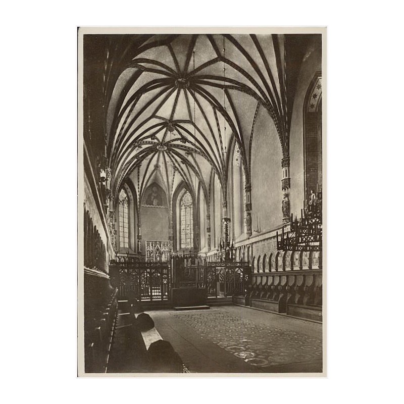 Marienburg (Westpr.). Marienkirche im Hochschloß, Blick nach Osten 8
