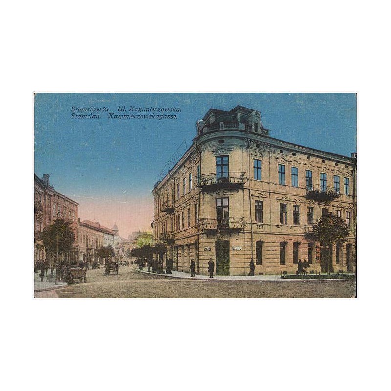 Stanisławów. Ul. Kazimierzowska. Stanislau. Kazimierzowskagasse