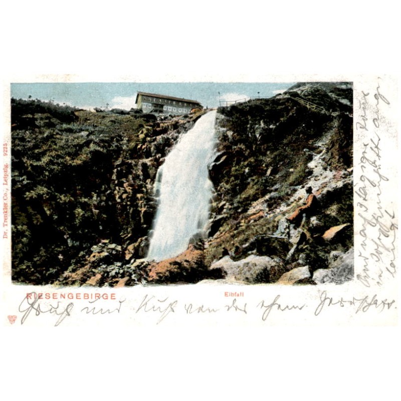 Riesengebirge. Elbfall