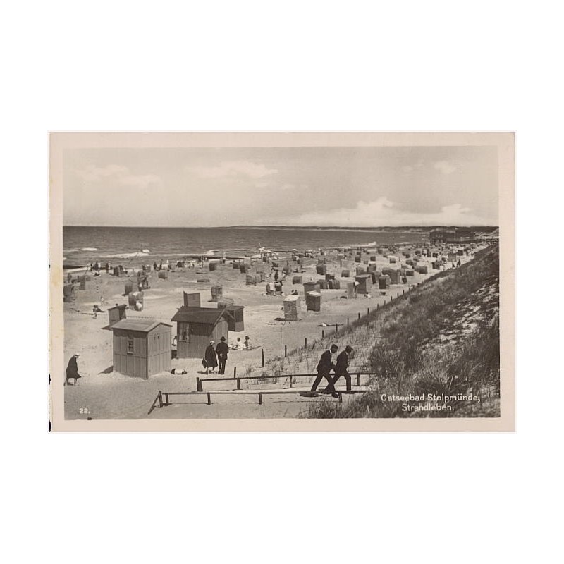 Ostseebad Stolpmünde, Strandleben. 22