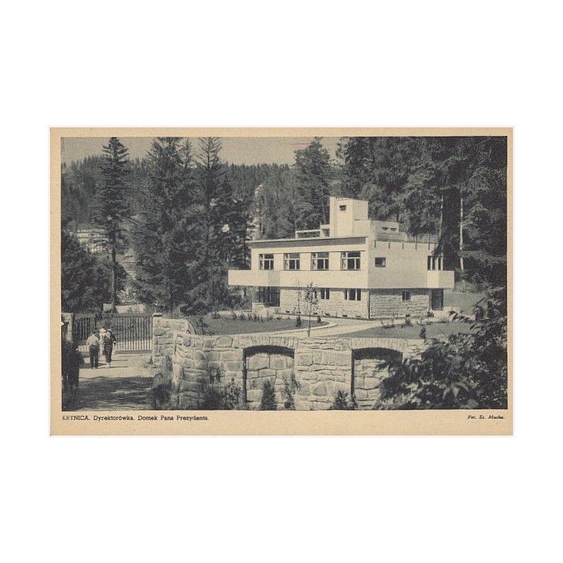 Krynica. Dyrektorówka. Domek Pana Prezydenta. Fot. St. Mucha. Polska - Poland - Polen - Pologne. Krynica