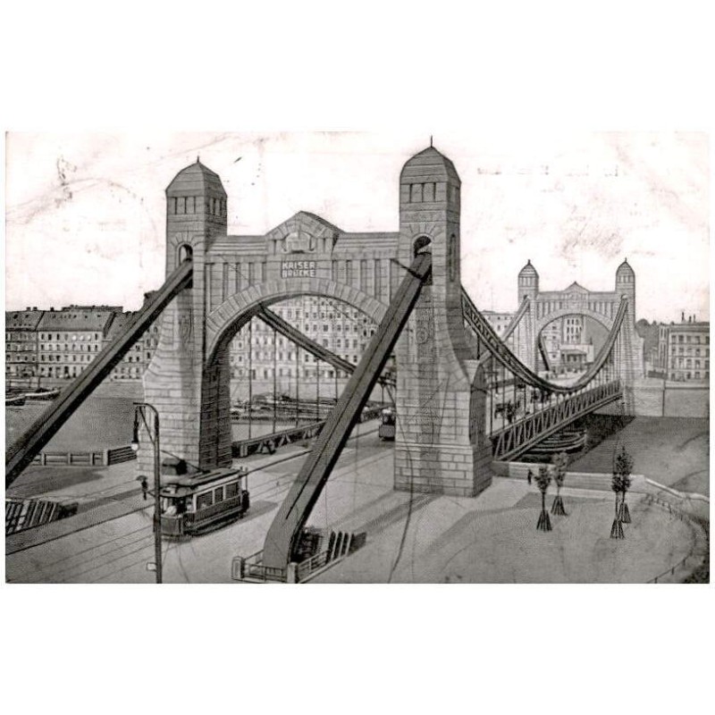 Breslau. Kaiserbrücke