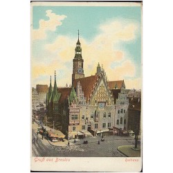 Gruß aus Breslau. Rathaus